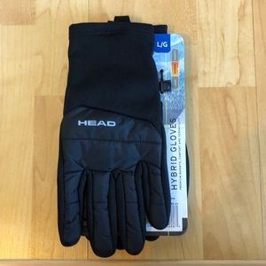 NWT Head Men’s Hybrid Glove Black (Large)